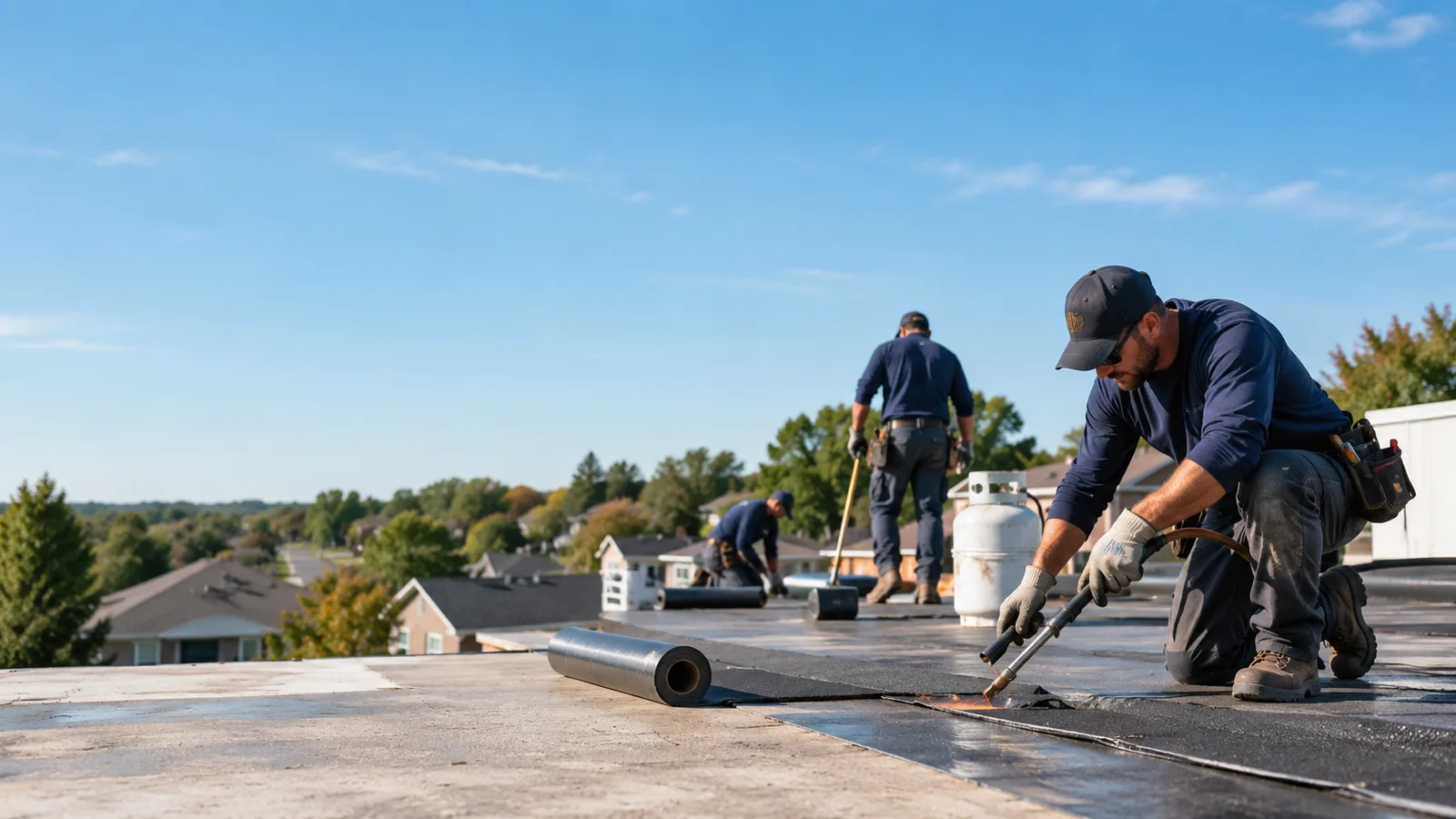 Flat Roof Leak Repair providers in Rienzi, MS